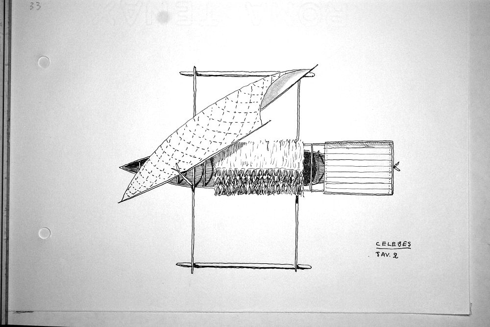 Celebes - coste di nord-ovest - grande piroga da carico - tav.2
