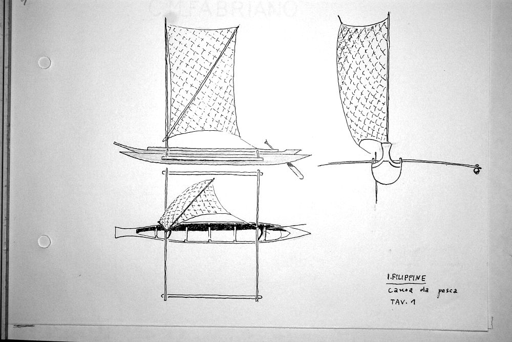 Filippine - canoa da pesca - tav.1