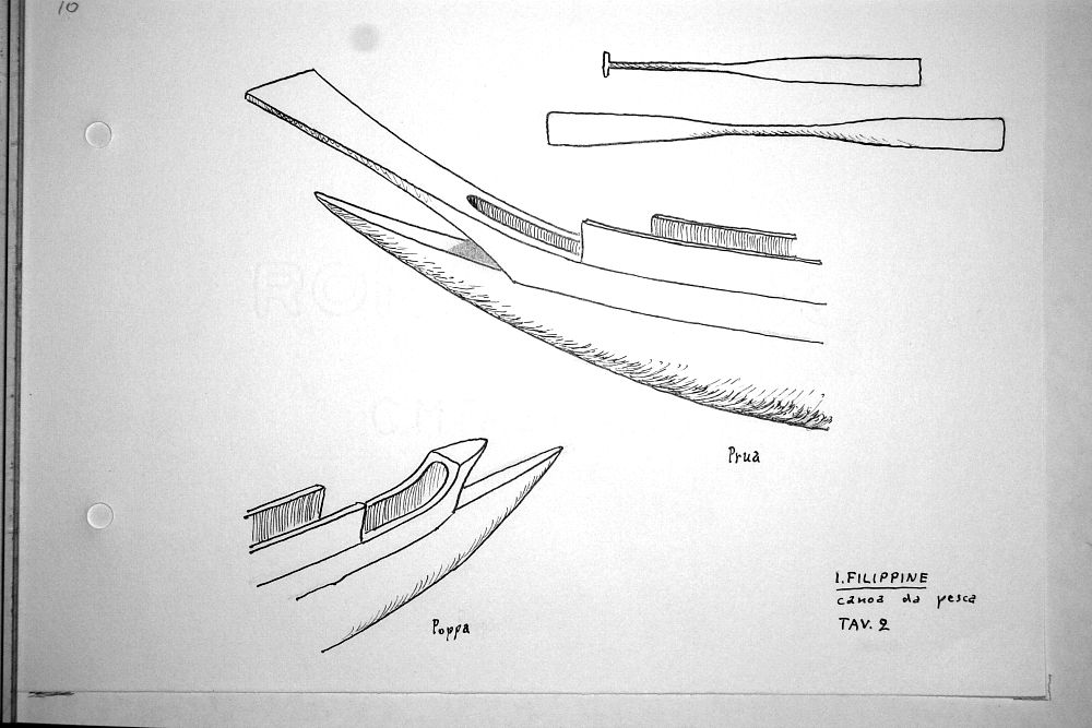 Filippine - canoa da pesca - tav.2