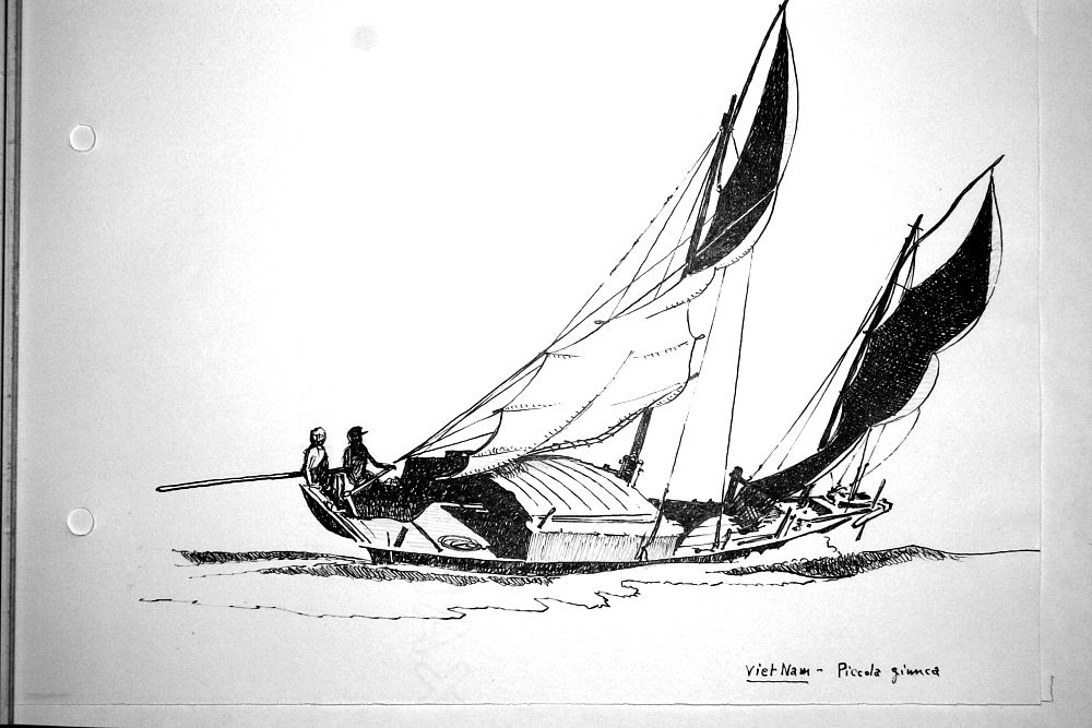 Vietnam - piccola giunca