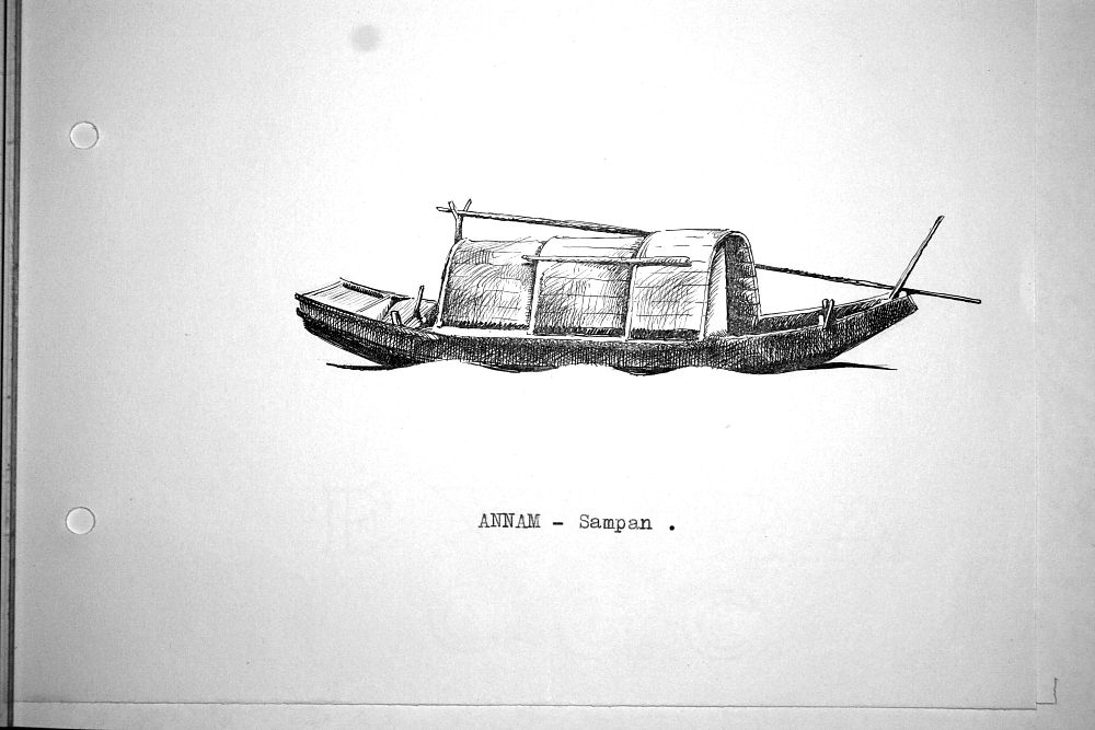 Annam - sampan