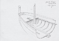 104 Grande feluca sorrentina scafo leggero 