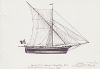 180 Sicilia sud orientale - martingana di Pozzallo - da acquerello del primo 900 
