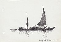 073 Venezia - trasporto in laguna da fot dell'agosto 1900 