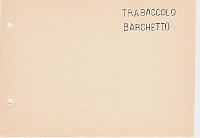 123 Trabaccolo - Barchetto 