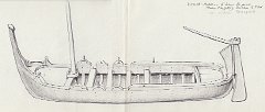 052-Sicilia - modellino di barca da pesca - Museo Etnografico Siciliano G. Pitre' - palangara 