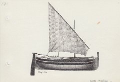 135-Gaeta triestina - da modellino del Museo del Mare di Trieste 