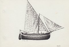 138-Lauto - detta brazzera di Comisa - da modellino del Museo del Mare di Trieste 