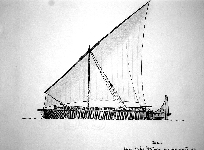 Bedan - Oman, Arabia Meridionale, occasionalmente Africa Orientale