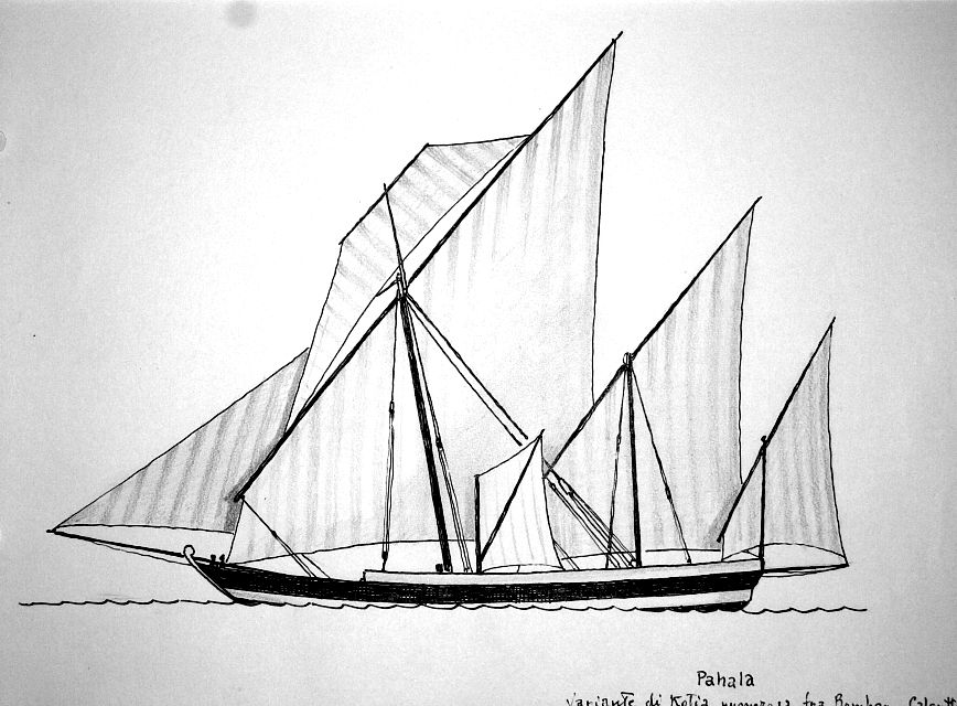 Pahala - variante di kotia numerosa fra Bombay e Calcutta