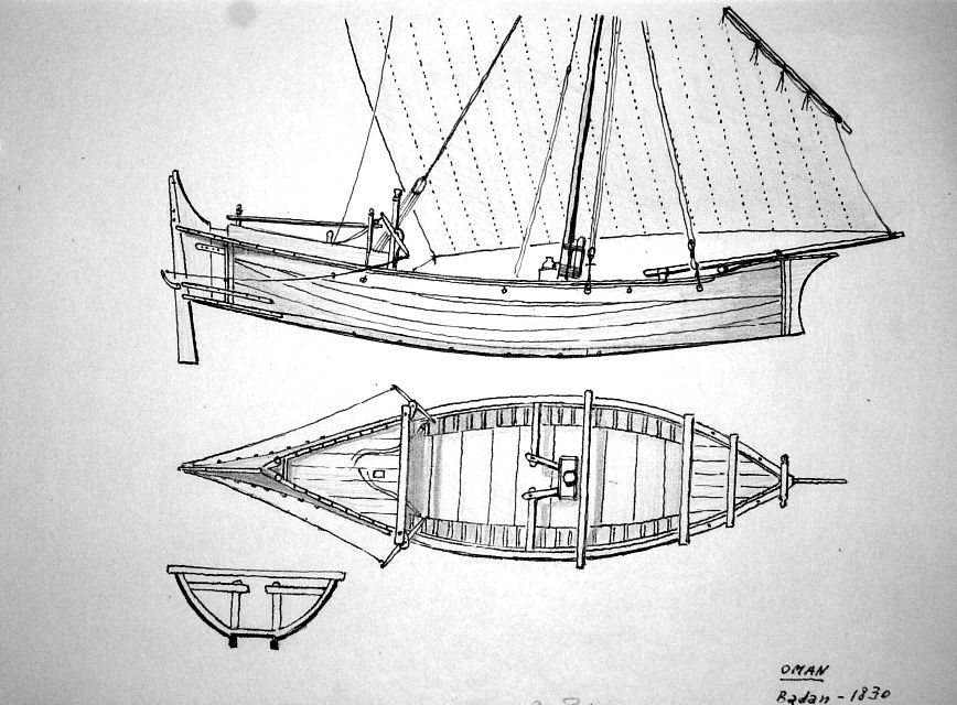 Oman - badan - 1830, dal Paris