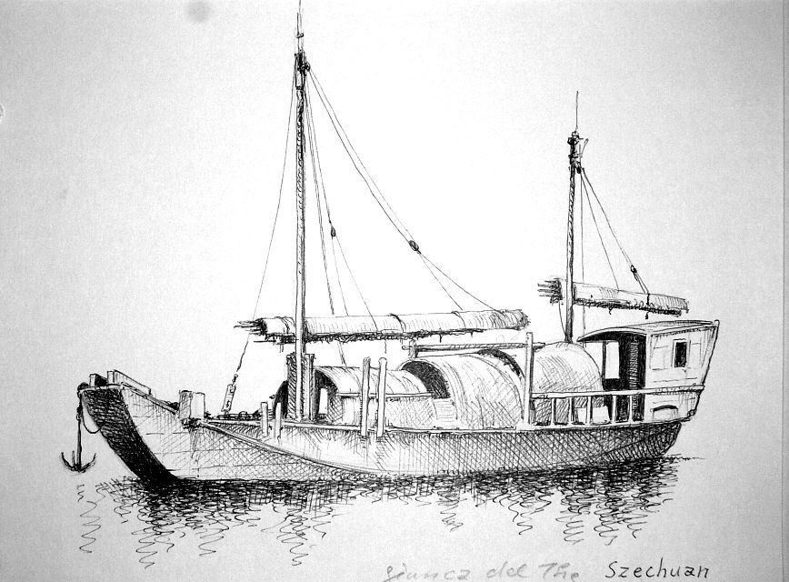 Szechuan - giunca del the