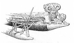 05-Nuova Guinea-canoa
                  cerimoniale 'Tadobu' (Roma-Museo Pigorini) 