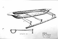  Australia - Penisola di York - piroga monossile per 4 o 5 uomini