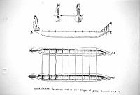  Nuova Guinea - Papuasia - coste di sud-ovest. Piroga da guerra 