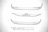  Isole Salomone - Arcipelaghi adiacenti - Atollo di Kilina-i-lau - piroghe importate da Buka - piroga di tipo Mou dell'Isola Lamassa (Nuova Irlanda)