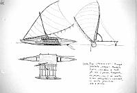  Melanesia - Isole Figi - piroga con ponte 