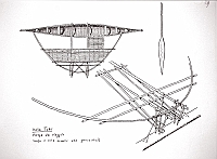  Isola Tobi - piroga da viaggio. Scafo e vela simile alla precedente