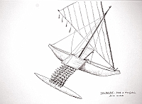  Isole Marshall - Atollo di Kwajalein - da un modello