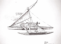  Isole Tonga - Kalia da disegno di Jean Neyret - nuova velatura