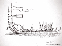  Isole Cook - canoa doppia da guerra