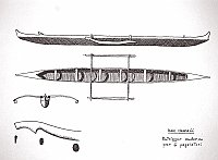 Isole Hawaii - outrigger moderno per 6 pagaiatori
