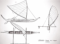  Isole Marchesi - piroga da viaggio (Vaka)