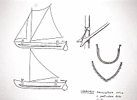  Isole Marchesi - attrezzatura velica e particolari dello scafo