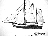  Germania - Ewer, peschereccio più diffuso dall'Elba al Mare del Nord. Originale con parte sezionata al Deutsches Museum - Monaco