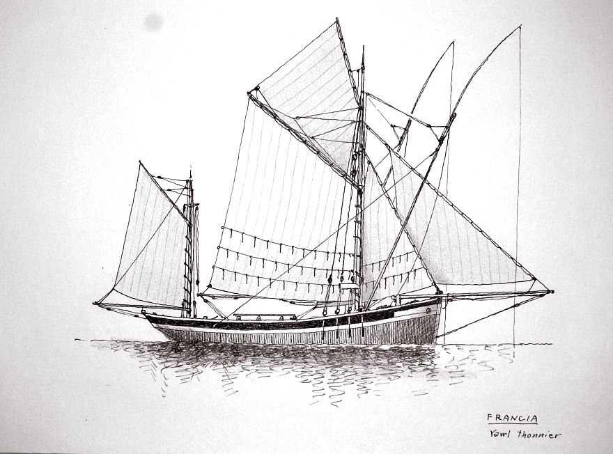 Francia - Yawl thonnier