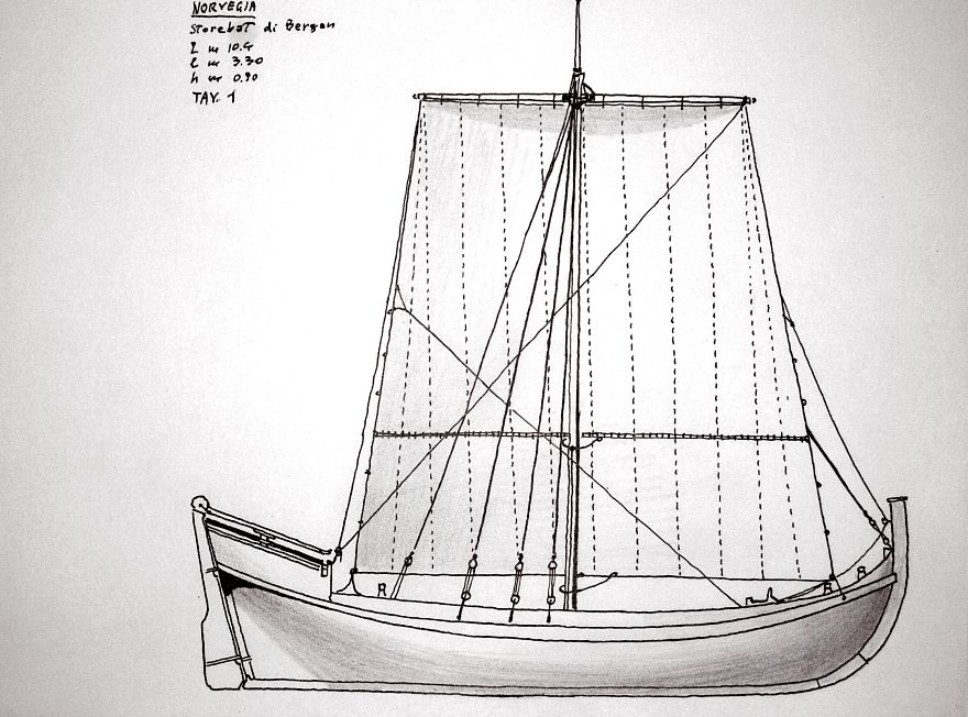 Norvegia - storebat di Bergen