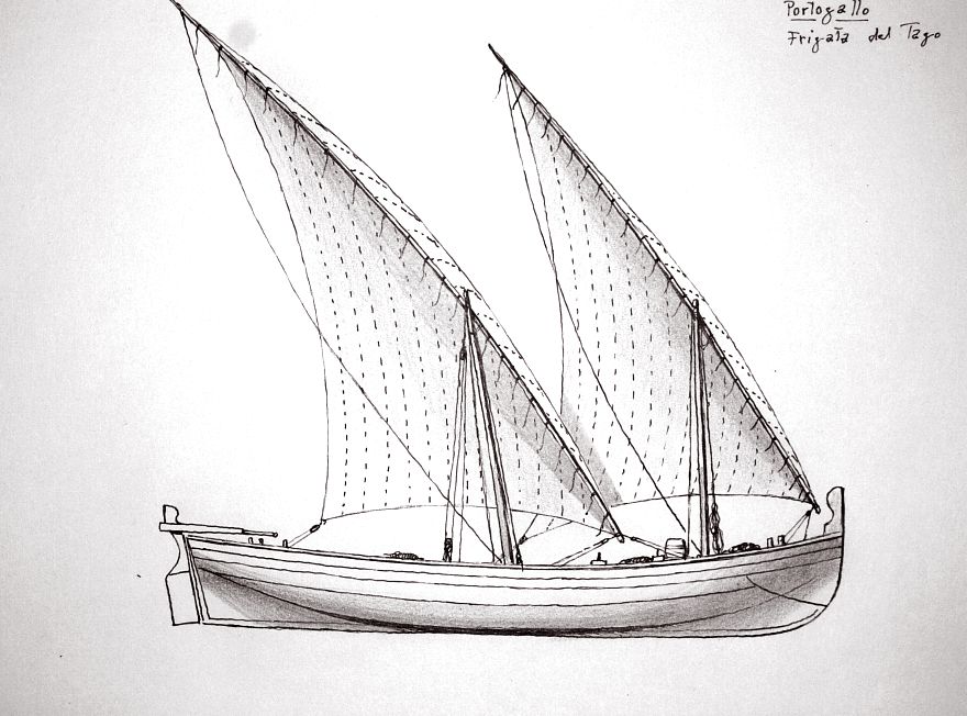 Portogallo - falua del Tejo