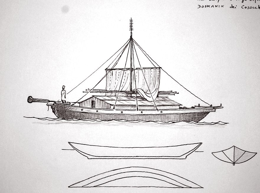 Russia - Mar Caspio e Volga inferiore - doskanik dei Cosacchi