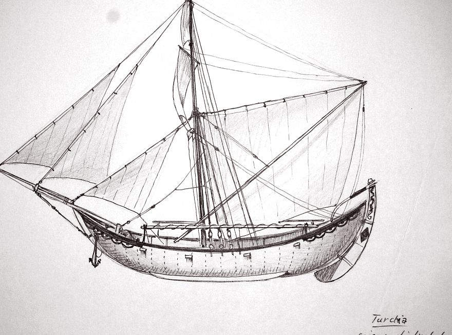 Turchia - caique di Inebolu (Paflagonia)