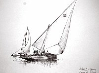  Portogallo - canoa da picada - di Cascais