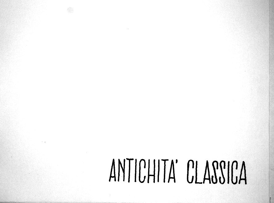 Antichita' classica