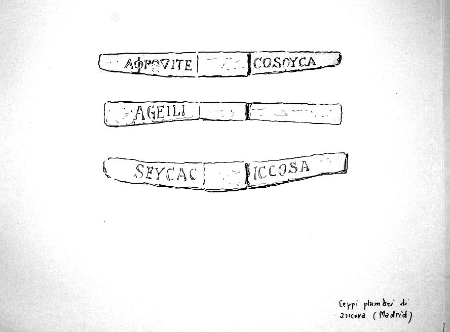 Ceppi plumbei di ancora