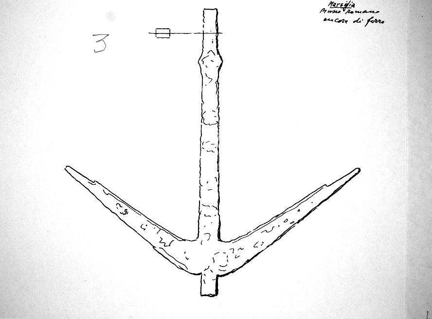 Marsiglia - Museo Romano - ancora di ferro