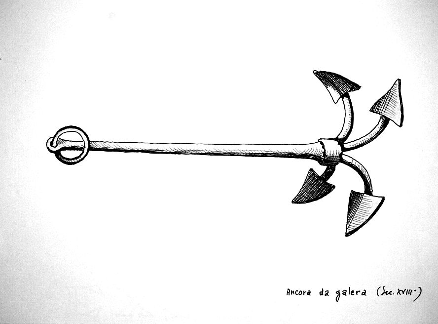 Ancora di galera (sec. XVIII)