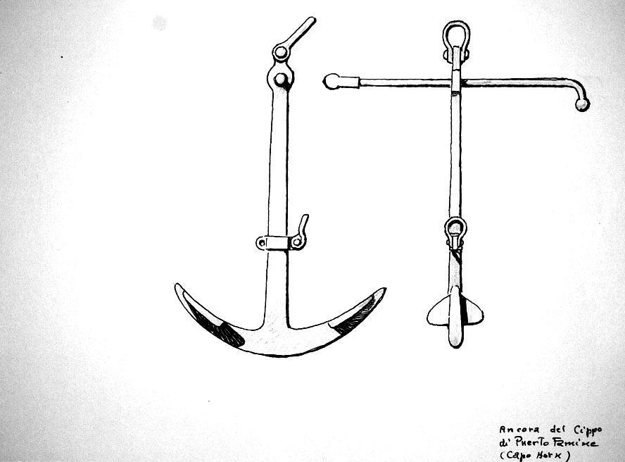 Ancora del Cippo di Puerto Famine (Capo Horn)