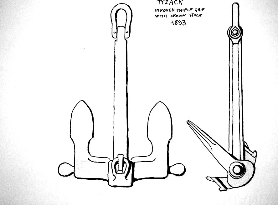 Tyzack Improved triple grip with crown stock - 1893