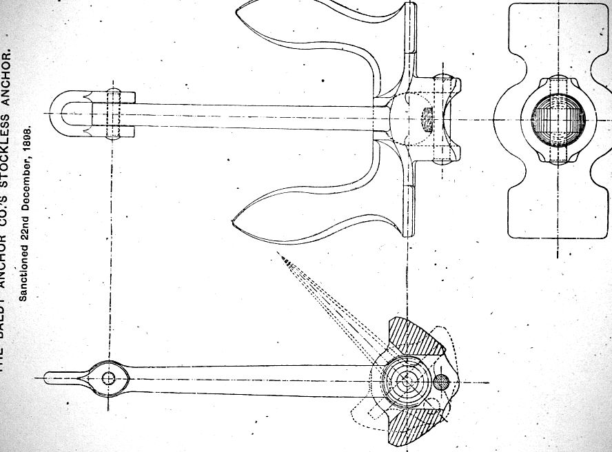 The Baldt Anchor Co.'s stockless anchor - 1898