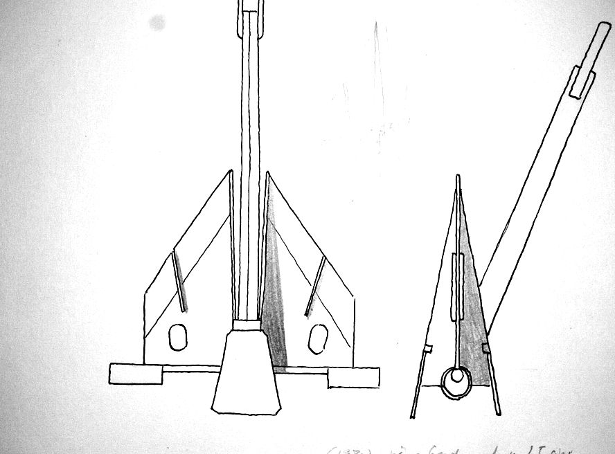 Vista a Grado, 1980, altezza circa 1,5 metri