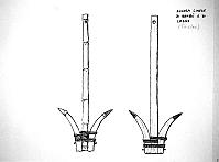  Ancora cinese di bambu' e di legno (Foo-Chow)