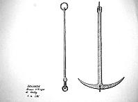  Danimarca - ancora vikinga di Ladby -  lunga 1,86 m