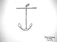  Ancora di bisquine da 10 kg (sec. XIX)