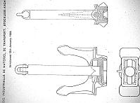  Cie. Industrielle de Materiel de Transport stockless anchor - 1922