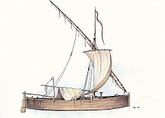 vecchia barca tiberina
