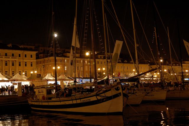 il trabaccolo "Isola d'Oro" alla Barcolana di Trieste del 2009