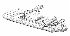 48 -
                  Norvegia - zattera di Gausdal 